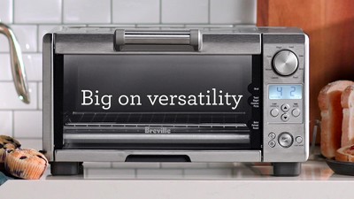 Breville 1800w Mini Smart Toaster Oven Stainless Steel Bov450xl : Target