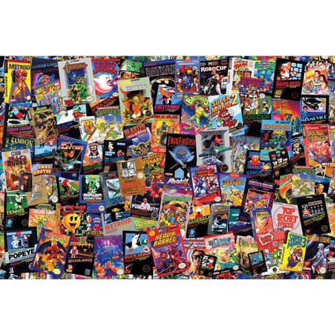 Toynk Handheld Haven Retro Games 1000-piece Jigsaw Puzzle : Target