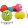 Itopfox Smile Face Squeaky Dog Toys, Soft Latex Squeak Balls for Small Dogs & Puppies, Fun Chew Toy Set of 6, Non-Toxic & Easy to Clean - 3 of 4