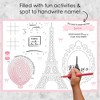 Big Dot of Happiness Paris, Ooh La La - Paper Paris Themed Birthday Party Coloring Sheets - Activity Placemats - Set of 16 - image 2 of 4