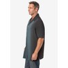 KingSize Men's Big & Tall Colorblock Camp Shirt - 4 of 4