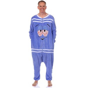 South Park Union Suit Adult Towelie Costume Kigurumi One Piece Pajama Blue - 1 of 4