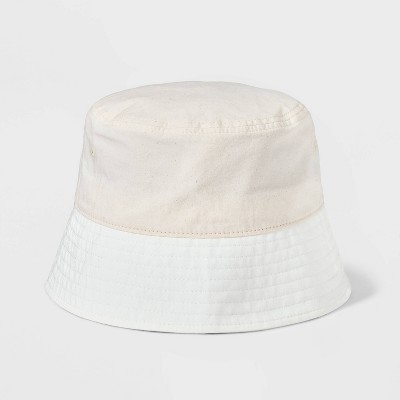 Men's Blocked Bucket Hat - Goodfellow & Co™ Beige L/xl : Target
