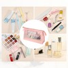 Unique Bargains Clear Letter Makeup Bags 1 Pc - 4 of 4