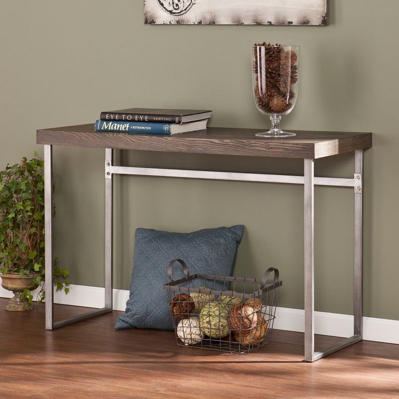 Mixed Material Console Table - Aiden Lane, 3 of 6