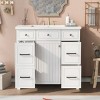 36-Inch Bathroom Vanity Cabinet, Single Sink,Shaker Cabinet With Soft-Closing Cabinet Door And Deep Drawer-Cuddlewood - 3 of 4