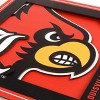 NCAA Louisville Cardinals 3D Logo Series Wall Art - 12"x12" - 4 of 4