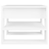 vidaXL Coffee Table White 21.9 in.x21.7 in.x17.7 in. Engineered Wood - 4 of 4
