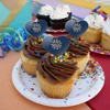 Southwestern Oklahoma State University Primary Logo Heart Love Cupcake Picks Toppers Decoration Set of 6 - 4 of 4