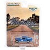 1968 Ford Mustang GT Fastback #00 Blue Metallic w/Flames Graphics "Hobby Exclusive" Series 1/64 Diecast Model Car by Greenlight - 3 of 3