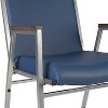 Flash Furniture 4 Pack HERCULES Series Heavy Duty Stack Chair with Arms - 3 of 4