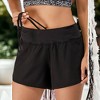Anna-Kaci Active Women's Running Shorts Drawstring Yoga Gym Athletic Shorts with Pockets - 2 of 4