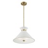 Savoy House Lamar 3 - Light Pendant in  Black/Warm Brass - 2 of 4
