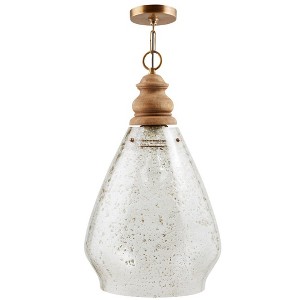 Capital Lighting Jaye 1 - Light Pendant in  Light Wood - 1 of 4