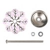 Unique Bargains Hand Painted Ceramic Door Wardrobe Cupboard Cabinet Knobs - 2 of 4