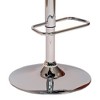 London Swivel Barstool Cream/Walnut - Armen Living - 4 of 4