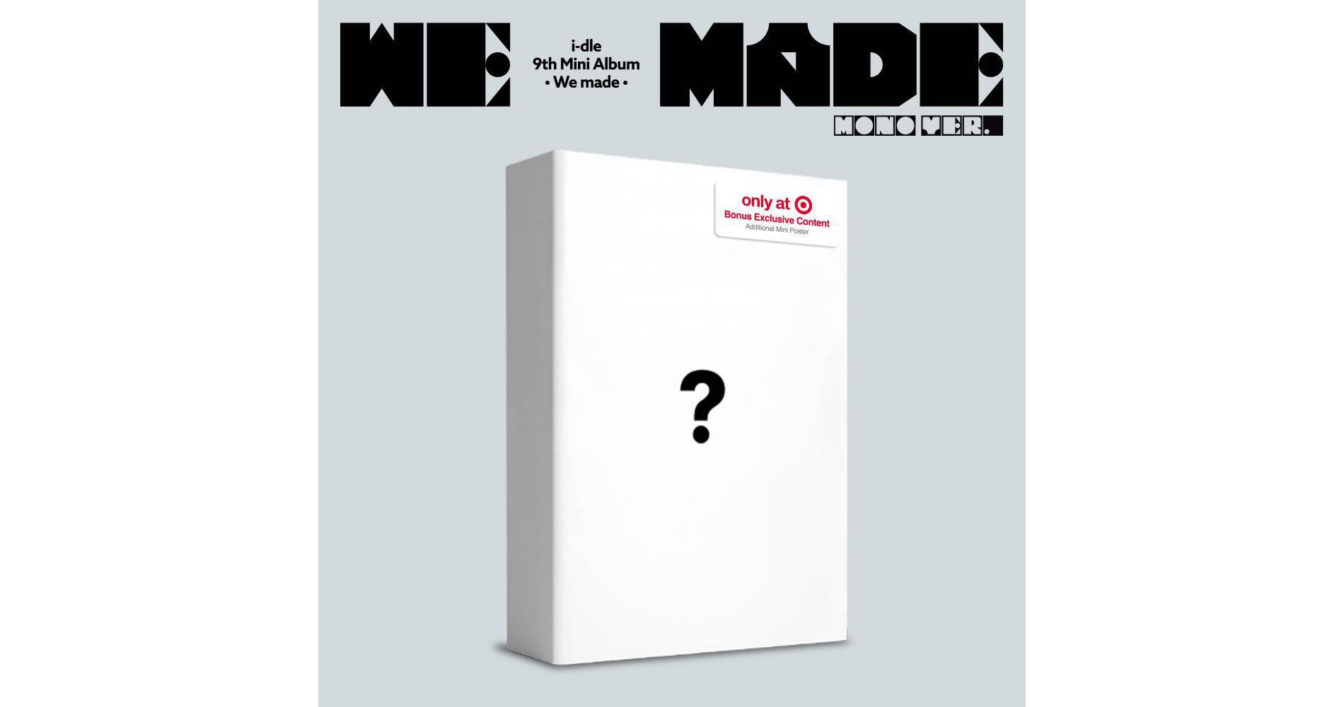 I-dle - We made (Target Exclusive, CD)