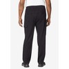 KingSize Relaxed Fit Cargo Denim Look Sweatpants - 3 of 4