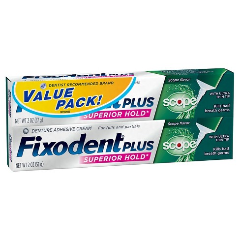 Dentures Fixodent  - La Crème Adhésive Fixodent Pro Vous Offre La Fixation Et Le Confort Pour Croquer La Vie Pleines Dents.