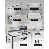 COZONY 5-Piece Stainless Steel Buffet Server Set with Roll Top Lids, Complete Chafing Dish System for Catering Events and Gatherings - 3 of 4