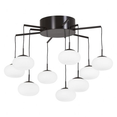 George Kovacs Lighting Georges Web 1 - Light Chandelier in  Bronze/Gold Dust