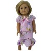 Doll Clothes Superstore Size 8 1/2 Matching Girl And Doll Chiffon Flower Skirt And Blouse - 3 of 4