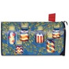 Briarwood Lane 4th of July Mailbox Cover  - Standard Size - Patriotic Luminaries Summer For 4th of July Mailbox Cover - 3 of 3