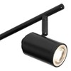 Pro Track Vester 4-Head LED Ceiling or Wall Track Light Fixture Kit Spot Light Dimmable Directional Adjustable Black Modern Kitchen Bathroom 40" Wide - 3 of 4