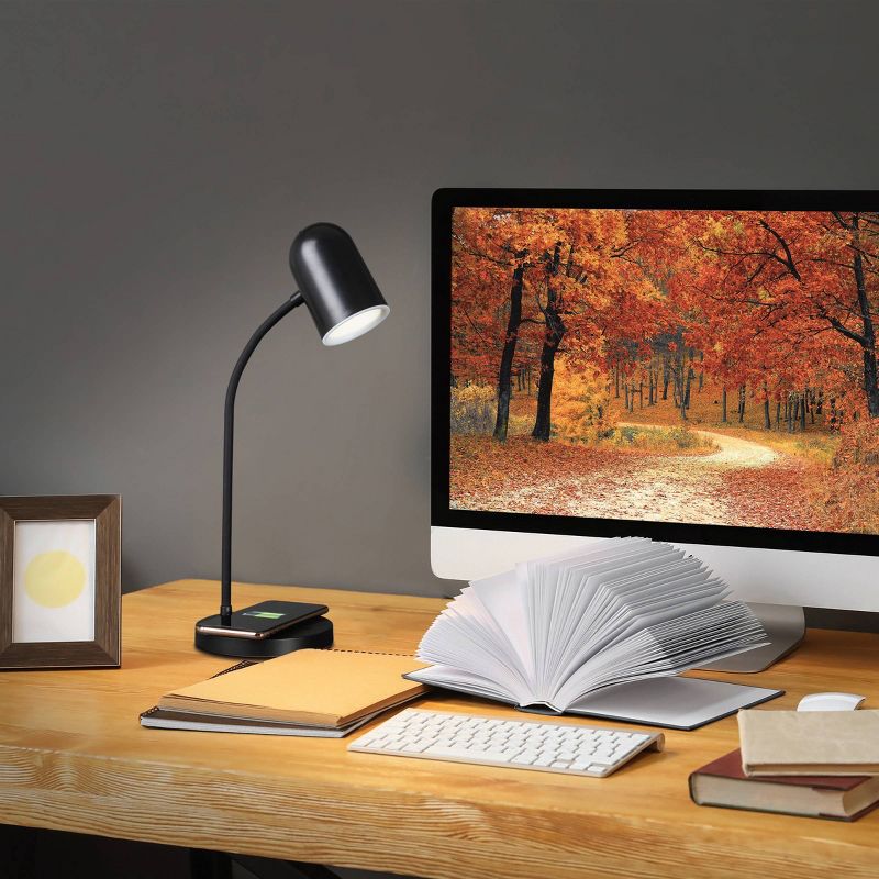 LED Brody Wireless Charging Desk Lamp - OttLite, 3 of 4