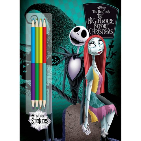 The Nightmare Before Christmas Word Search & Coloring Book
