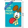 Trends International Garfield - Odie Face Lick Framed Wall Poster Prints - 3 of 4