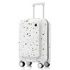3-Piece Hardshell Luggage Set (20"/24"/28"),Lightweight Suitcase with USB Port,20" 24" Front Opening Carry-On Suitcase with Cup Holder–Cuddlewood - 2 of 4