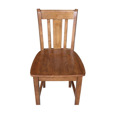Elegant White Wood Swivel Counter Height Stool - 24" Seat