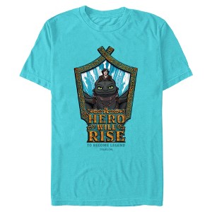 Mens How to Train Your Dragon A Hero Will Rise T Shirt - 1 of 4