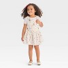 OshKosh B'gosh Toddler Girls' Fruit Printed Shortalls - White - 3 of 3