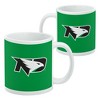 University of North Dakota Fighting Hawks Logo Ceramic Coffee Mug Novelty Gift Mugs for Coffee Tea and Hot Drinks 11oz White - 2 of 4