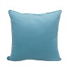 RightSide Designs Cockatoo with leaves Indoor/Outdoor Throw Pillow - 3 of 4