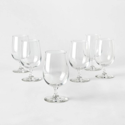 Vintage Style Colored Glass Water Goblet Set of 4 Multi Colors Drinking  Glasses (11 OZ), 11 OZ - Kroger