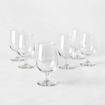 16oz 6pk Glass Shoreham Goblets - Threshold™