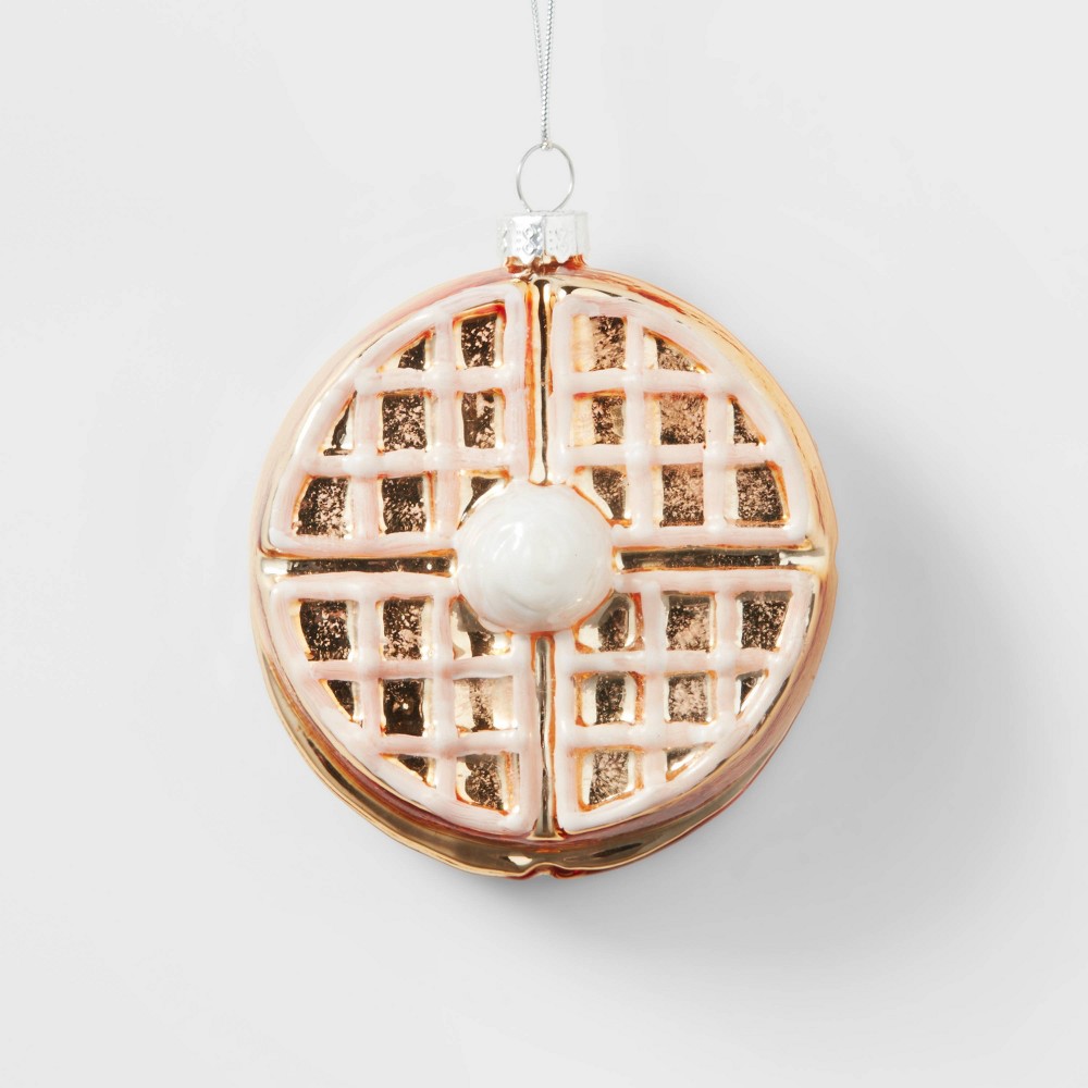 Glass Waffles Tree Ornament - Wondershop