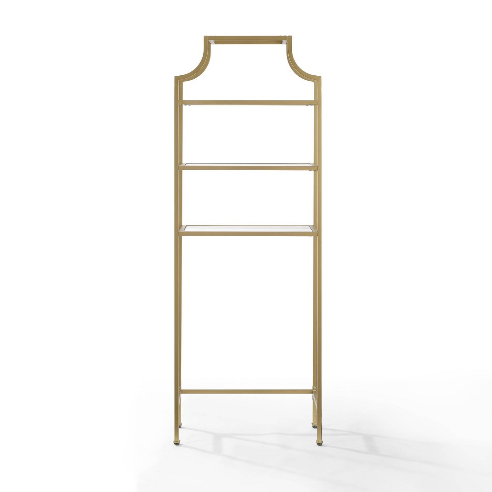 Photos - Wall Shelf Crosley Aimee Space Saver Gold  