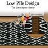 Washable Area Rugs for Living Room Bedroom Decor Modern Trellis Carpet Non Skip Floor Mats Distressed Large Rug for Dining Room Office - 2 of 4