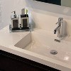JANSNO Exquisite 3 Piece Square Soap Dispenser and Toothbrush Holder with Tray - 2 of 4