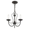 Livex Lighting Mirabella 3 - Light Chandelier in  English Bronze - 4 of 4