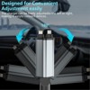 Itopfox Retractable Car Charger with 4 Ports, 120W Fast Charging, 2.7Ft Auto-Rewind Cable for iOS & Android Devices, Universal Car Accessory - 3 of 4