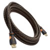 LegitWire 10 ft 4K High Speed HDMI Cables - 18Gbps HDMI 2.0 (4K @ 60hz HDR UHD 4:4:4 Chroma) - Ethernet - Locking Head,  HDCP 2.2, 28AWG, Gold Plated - 2 of 4