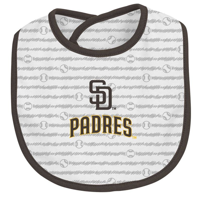 MLB San Diego Padres Infant Boys&#39; Layette Set, 3 of 5