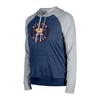 MLB Houston Astros Women's Lightweight Bi-Blend Hooded Sweatshirt - 3 of 4