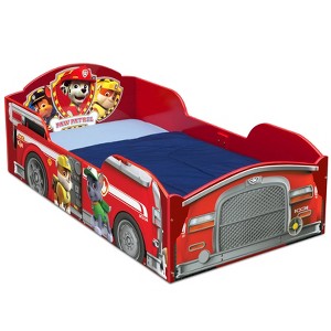 Toddler PAW Patrol Wood Kids' Bed - Delta Children: Multicolor Toddler Bed, GreenGuard Gold Certified, Plastic Frame - 1 of 4