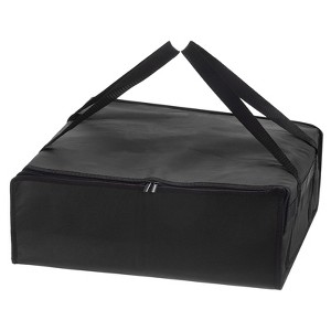Unique Bargains Insulated Non-woven Fabric Cookies Party Pizza Bag Durable Food Transfer Bag 1 Pc - 1 of 4